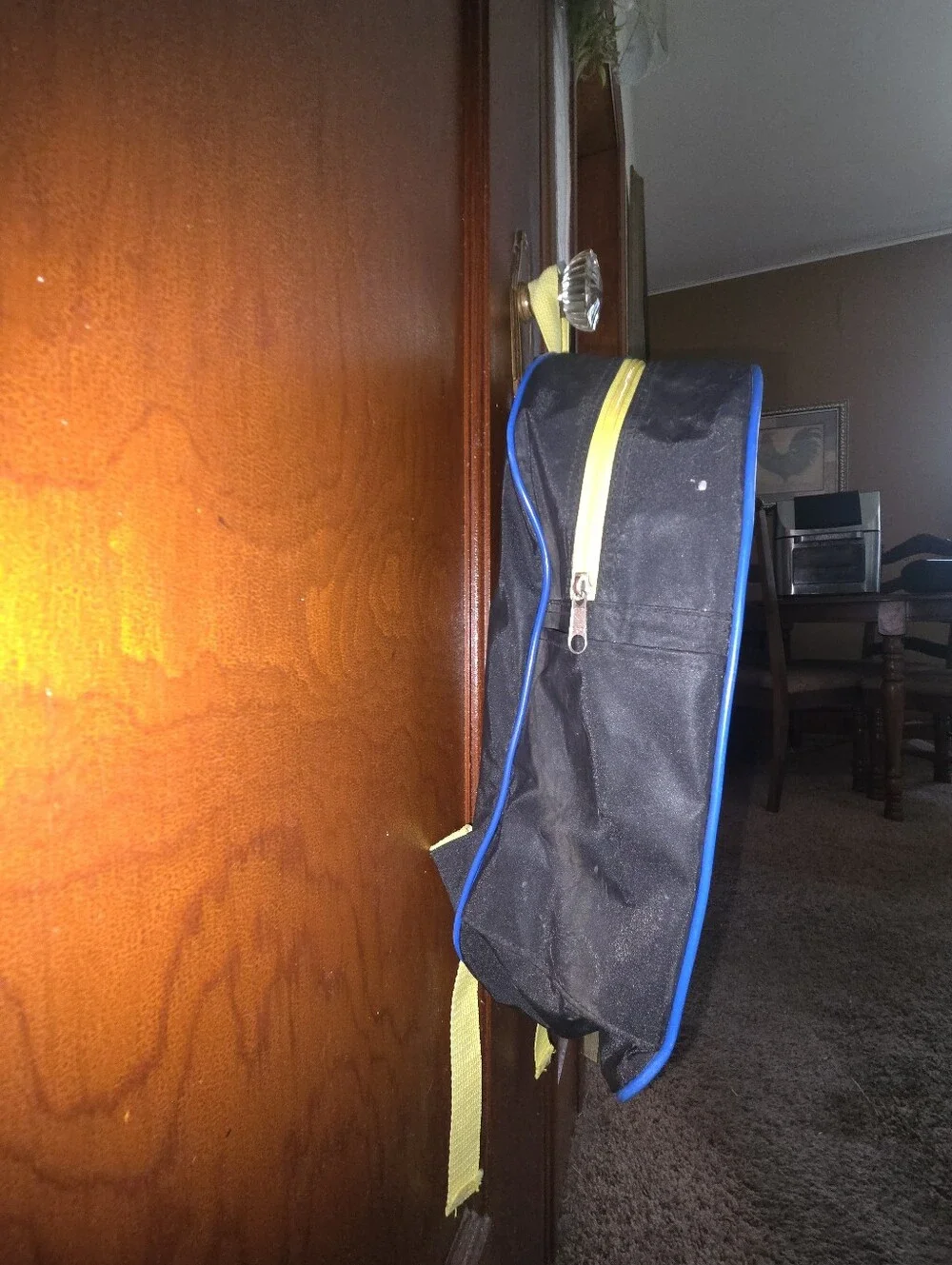Vintage Power Ranger Kids Backpack - Black, Yellow, Red, Blue
